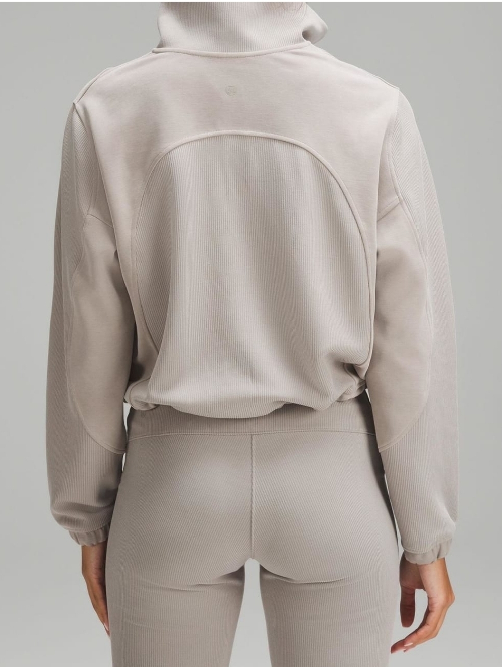 $118 Lululemon Brushed Softstreme Half Zip Pullover Size 6 - Picture 5 of 15